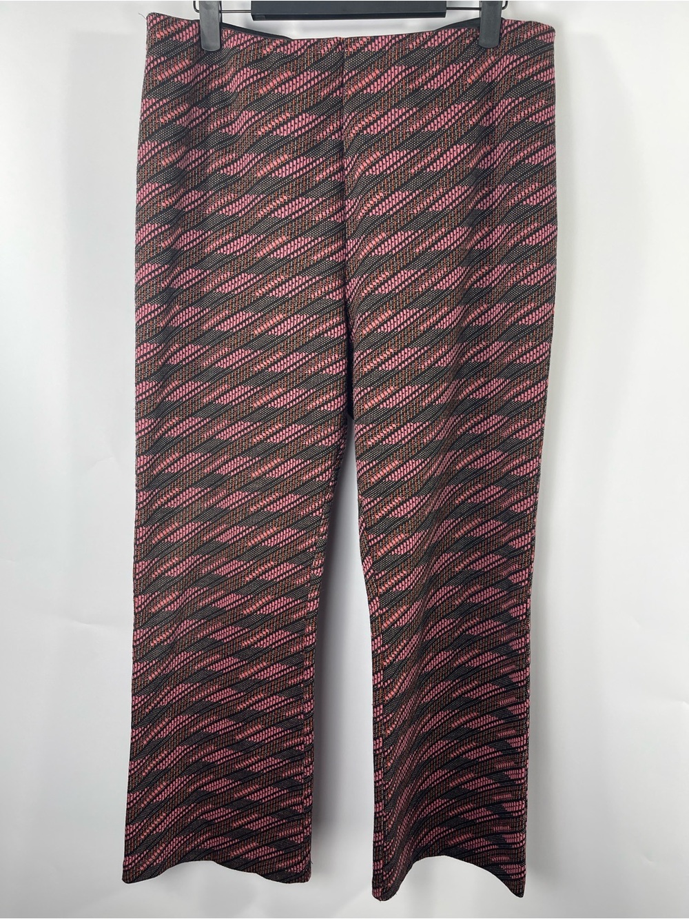 Anthropologie Dolan High Rise Left Coast Geometric Pattern Retro Flare Pants M
